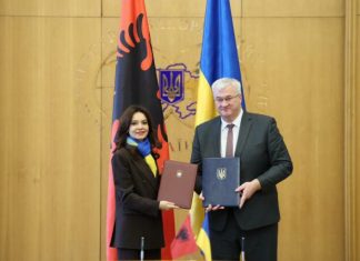 Spiropali pritet në Kiev nga homologu ukrainas: Shqipëria do të qëndrojë me Ukrainën në rrugën drejt një paqeje të drejtë dhe për të ardhmen e përbashkët europiane