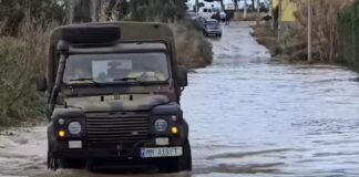 Forcat e Armatosura në terren pas reshjeve intensive, mbi 100 efektivë në ndihmë të qytetarëve