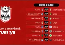 Pas pushimeve, futbolli shqiptar rikthehet në fushë; viti 2026 nis me 1/8 e finaleve të Kupës së Shqipërisë