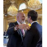 FOTOLAJM / Rama takon dhëndrin e Donald Trump në Paris