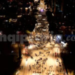 Pamjet e para me dron/ Nga protesta në protestë, numri i militantëve të Berishës sa vjen dhe ulet