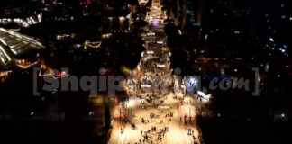 Pamjet e para me dron/ Nga protesta në protestë, numri i militantëve të Berishës sa vjen dhe ulet