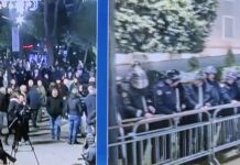 Nga selia blu te Kryeministria, ja ç’po ndodh nga protesta në Tiranë