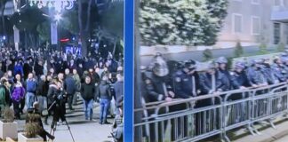Nga selia blu te Kryeministria, ja ç’po ndodh nga protesta në Tiranë