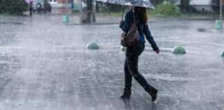 Mot i paqëndrueshëm në të gjithë vendin, reshje shiu dhe bore në zonat malore