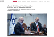 Rama për “The Jerusalem Post”: Antisemitizmi nis me hebrenjtë, por kërcënon gjithë njerëzimin