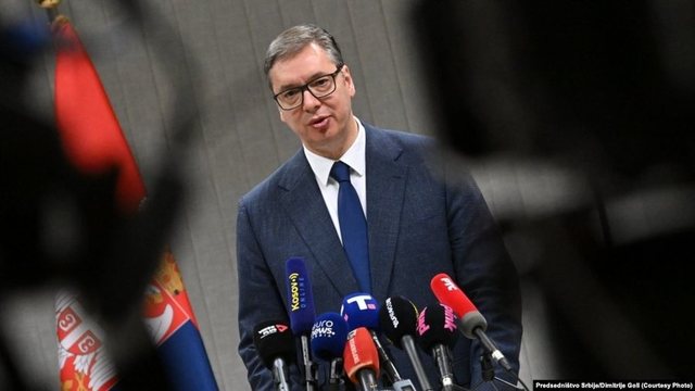  Jemi të rrezikuar nga aleanca ushtarake mes Prishtinës  Tiranës dhe Zagrebit   Vuçiç në Mynih  Kjo është arsyeja pse do të investojmë më shumë në mbrojtje