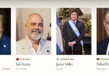 Bordi i Paqes prezanton faqen zyrtare, vendosen flamujt e Shqipërisë e Kosovës! Rama shfaqet krah Trump