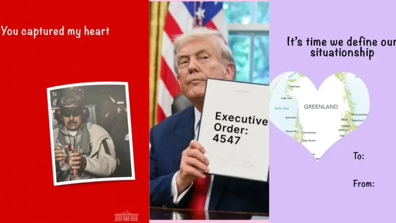  Ti ma more zemrën   Shtëpia e Bardhë bën bujë me kartolina politike për Shën Valentin