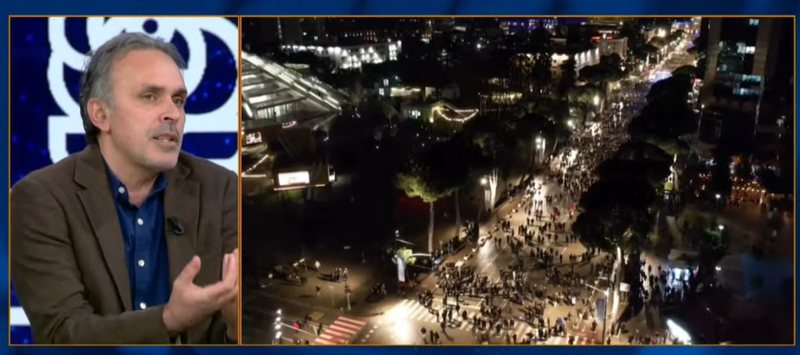 Protesta e PD  Mërtiri  Në Europë politika bëhet në institucione  jo me protesta në rrugë