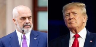 Ftesa e Trump për Edi Ramën “alarmon” mediat greke