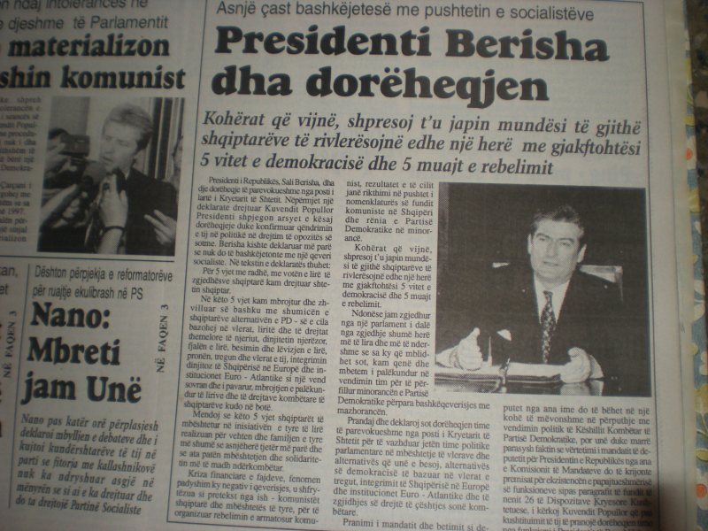 Presidentët, dorëheqje në dy kohë dhe një vazhdimësi mes plumbash