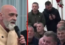 Drejtuesi i qarkut paska datëlindjen e bashkëshortes dhe nuk qenka: Demokrati thumbon Oerd Bylykbashin në sy të Berishës (VIDEO)