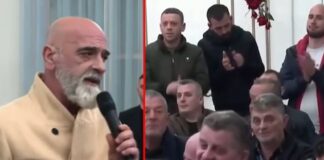 Drejtuesi i qarkut paska datëlindjen e bashkëshortes dhe nuk qenka: Demokrati thumbon Oerd Bylykbashin në sy të Berishës (VIDEO)