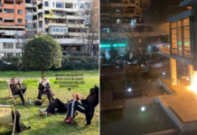 Sulmi i paprecedentë drejt vilës së Enver Hoxhës, sot qendër kulture! Artistët e huaj publikojnë momentet kur u hidhen molotovë