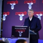 Protesta e opozitës/ “Edi Rama hoqi maskën e fundit për të mbrojtur vartësen e tij Belinda Balluku”, Gjekmarkaj: Jemi këtu për të mbrojtur shtetin ligjor