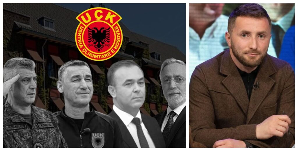  Djali i Thaçit i përlotur kur shikonte të atin   gazetari  Gjesti që bën ish krerët e UÇK së kur hyjnë në sallën e gjyqit