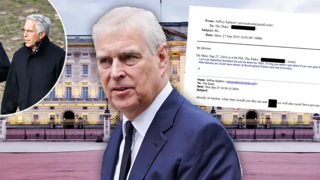 Skandali i dosjeve Epstein vazhdon  Princi Andrew ftoi financierin amerikan dhe një modele ruse për një darkë në Pallatin Mbretëror