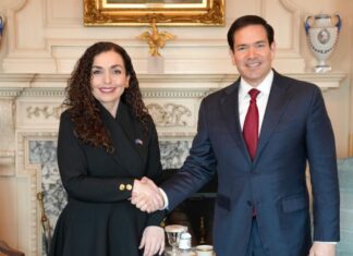 Presidentja Osmani pritet në takim nga Sekretari amerikan i Shtetit, Marco Rubio, zbardhen diskutimet