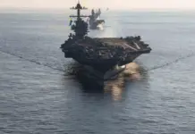 Tensionet mes SHBA-së dhe Iranit, aeroplanmbajtësja më e përparuar mbërrin në ujërat e Lindjes së Mesme