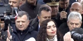 FOTO/ Marshimi në Prishtinë për UÇK-në, Osmani përkrah Taulant Ballës dhe Ali Ahmetit