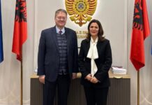 Ambasadori i BRITANISË së MADHE takon KRYETAREN E GJYKATËS KUSHTETUESE, zbardhet takimi