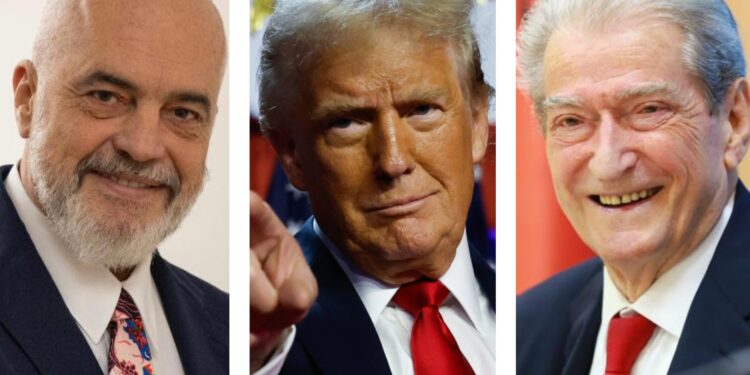 Sondazhi  Me kë është më afër Trump  Me Ramën 79 3   me Berishën 12 2 