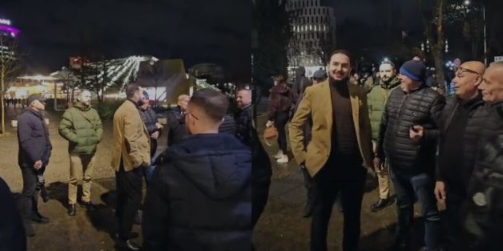 VIDEO  Salianji bashkohet në protestën e opozitës