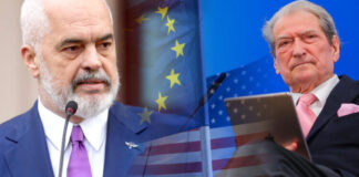 Sondazhi: Mbi 80% mendojnë se Rama gëzon mbështetjen e SHBA dhe BE. Për Berishën vetëm 10,2%