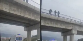 LAJM I FUNDIT/ E rëndë në Tiranë, një person hidhet nga ura në Unazën e Madhe, humb jetën