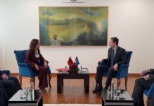 Takimi me Spiropalin, Kurti: Prioritet, nisja e ndërtimit të hekurudhës Gjakovë-Shkodër