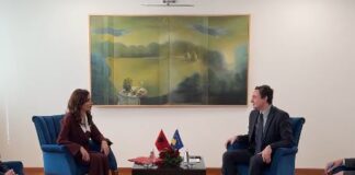 Takimi me Spiropalin, Kurti: Prioritet, nisja e ndërtimit të hekurudhës Gjakovë-Shkodër