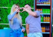 “Do ma hash shpirtin me…”/ Mateo i bëri surprizë me rastin e Shën Valentinit, si e priti Brikena? (VIDEO)