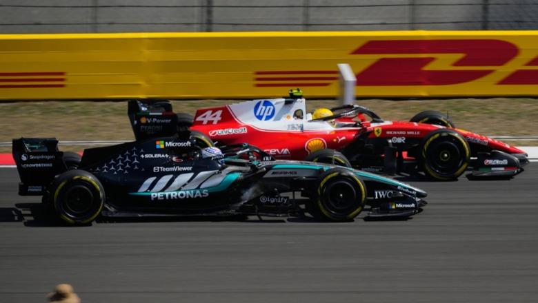 Formula 1  George Russell shkëlqen këtë sezon  fiton garën Sprint në Kinë  Antonelli merr  pole position  historik  pas Mercedesit ndjek Ferrari