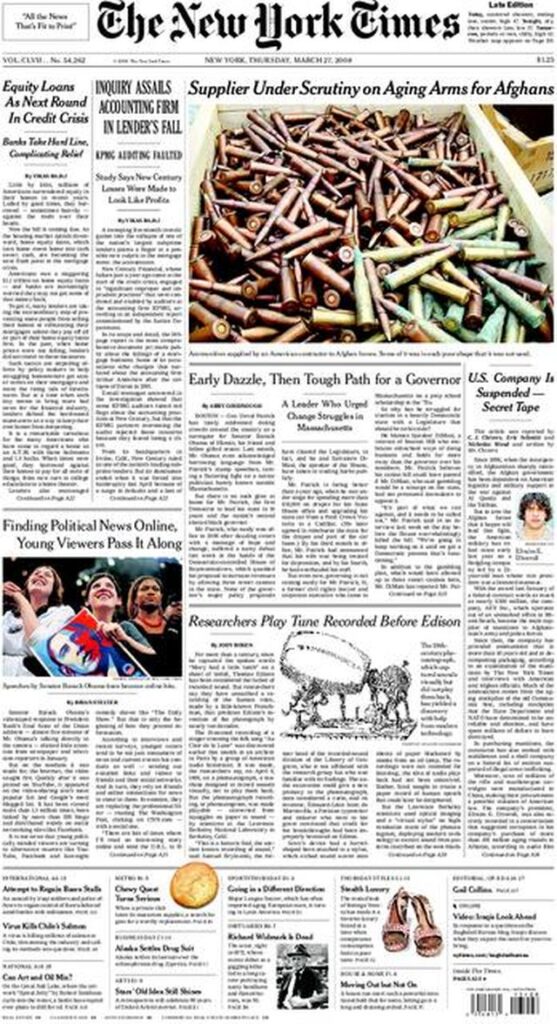 28 Marsi 2008  The New York Times artikulli mbi Gerdecin dhe Shkëlzen Berishen si sekser i shitjes se fishekeve   Shkoi deri te kryeministri dhe djali i tij   Nuk mund ta luftoj këtë mafie 