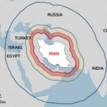 IDF publikon grafikun e rrezeve të veprimit balistik të Iranit, përfshihet Europa dhe një pjesë Mbretërisë së Bashkuar