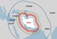 IDF publikon grafikun e rrezeve të veprimit balistik të Iranit, përfshihet Europa dhe një pjesë Mbretërisë së Bashkuar
