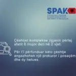 SPAK njoftim zyrtar: Nëse hetimet janë të komplikuara mund të zgjasin 2 vite