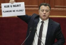Balla reagon ndaj deklaratës së Flamur Nokës: O Flamur kur është ngritur flamuri?
