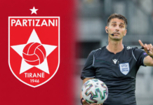 “Penallti fantazmë në shtesë” – Partizani denoncon arbitrin Eldorian Hamiti: Është non grata për klubin tonë