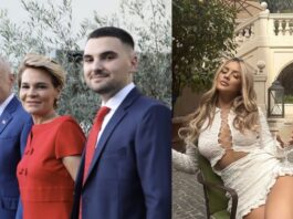 Një lidhje e konsoliduar: Kush është këngëtarja në krah të djalit të Kryemadhit