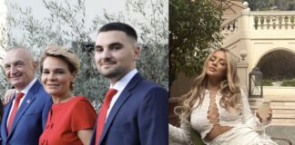 Një lidhje e konsoliduar: Kush është këngëtarja në krah të djalit të Kryemadhit