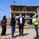 Investimet në Kamëz, Balla inspekton punimet për ndërtimin e qendrës së re të qytetit