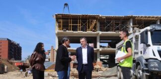 Investimet në Kamëz, Balla inspekton punimet për ndërtimin e qendrës së re të qytetit