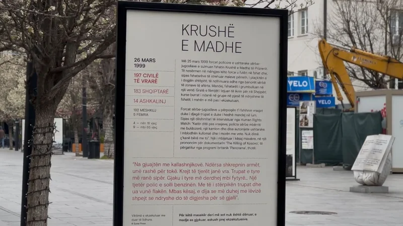 Skandali në Prishtinë  Ekspozita e masakrave të luftës me të dhëna të pasakta  autorët nuk marrin përgjegjësi