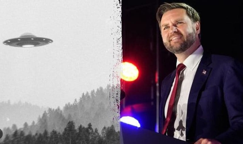 JD Vance  i fiksuar  me UFO t  Qenie që fluturojnë kudo  u bëjnë gjëra të çuditshme njerëzve