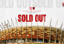 Shiten të gjitha biletat e vëna në dispozicion për tifozët shqiptarë në “PGE Narodowy” për sfidën Poloni – Shqipëri