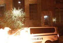 6 efektivë të plagosur gjatë protestës, Policia e Shtetit dënon dhunën