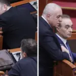 Fotolajm/ Opozita ‘zbutet’ pas protestës dhe djegies me molotov të ish-vilës së Enver Hoxhës, rikthehet e qetë në Kuvend. Çfarë ndodhi në seancë