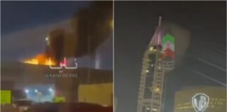 Një i vdekur në Dubai, mbetjet e një predhe raketore ranë mbi automjetin e tij